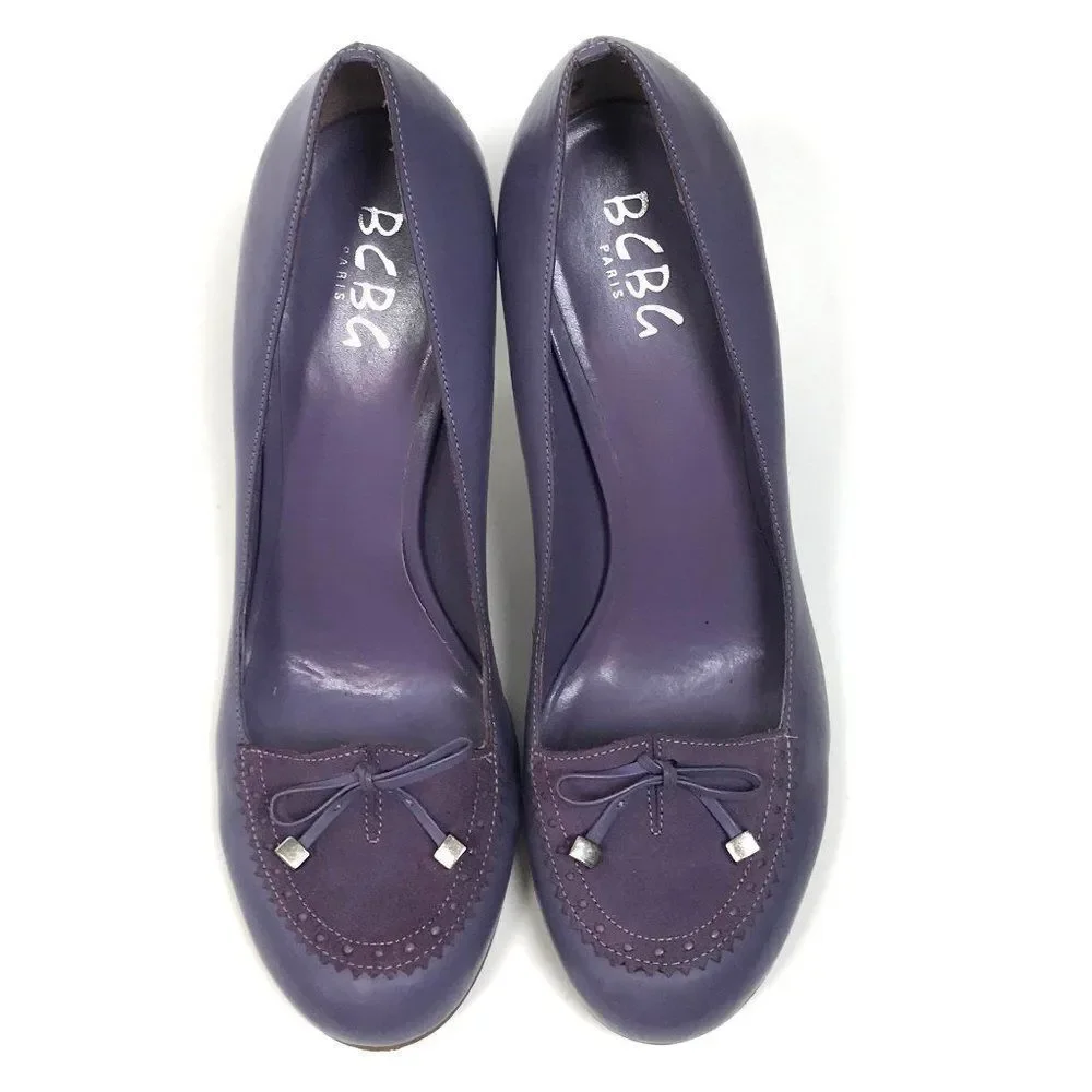 Vintage Y2K Pastel Purple Coquette Babydoll Girly High Heels / Size: 8 - Picture 8 of 11